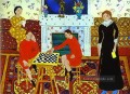 Die Familie des Malers 1911 abstrakter Fauvismus Henri Matisse